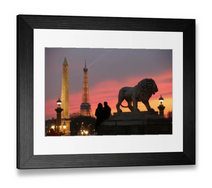 Framed Print : France-Paris-Eiffel Tower