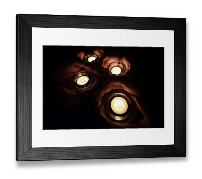 Framed Print : New Zealand-Us-Candle-Vigil Framed Print : New Zealand-Us-Candle-Vigil