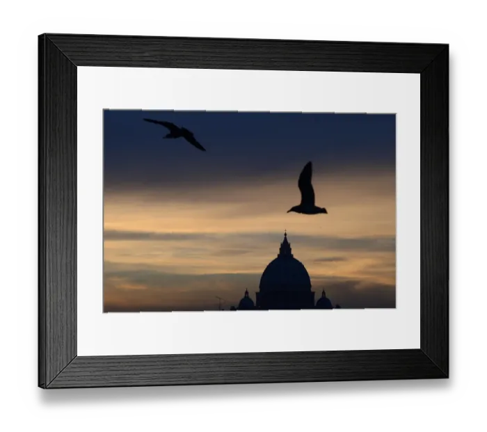 Framed Print : Italy-Vatican-Feature