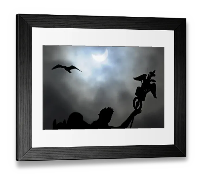 Framed Print : Russia-Astronomy-Eclipse