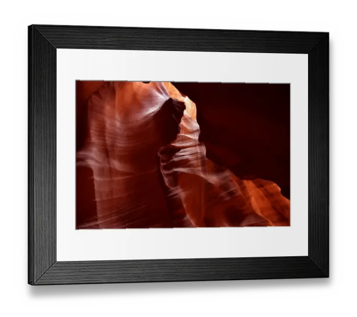 Framed Print : Us-Tourism-Antelope Canyon Framed Print : Us-Tourism-Antelope Canyon