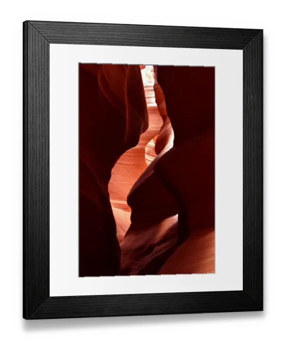 Framed Print : Us-Tourism-Antelope Canyon Framed Print : Us-Tourism-Antelope Canyon