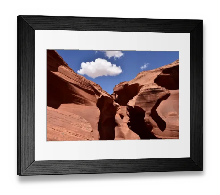 Framed Print : Us-Tourism-Antelope Canyon
