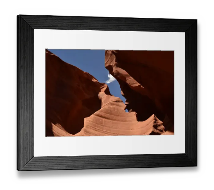 Framed Print : Us-Tourism-Antelope Canyon Framed Print : Us-Tourism-Antelope Canyon