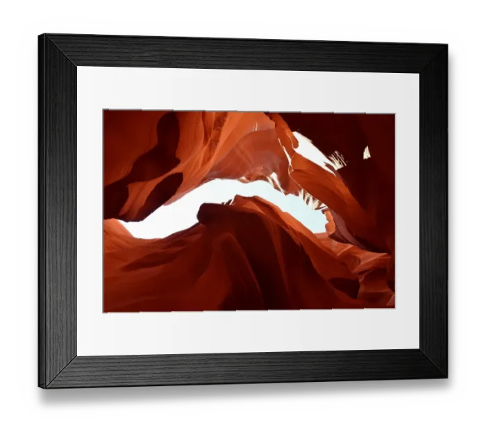 Framed Print : Us-Tourism-Antelope Canyon