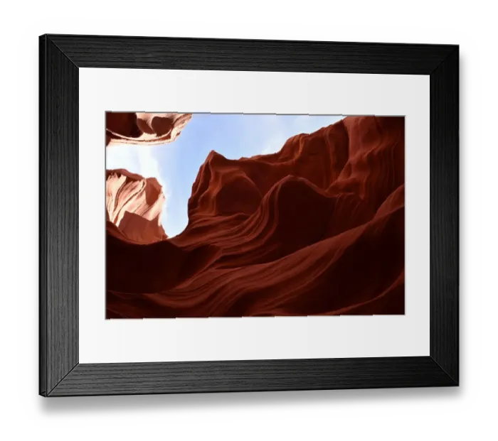 Framed Print : Us-Tourism-Antelope Canyon Framed Print : Us-Tourism-Antelope Canyon