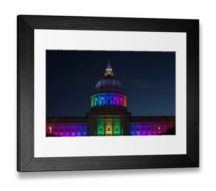 Framed Print : Us-Gay-Pride-Parade-San Francisco