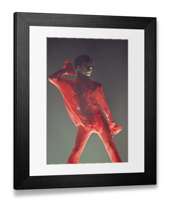 Framed Print : France-Us-Entertainment-Music-Prince