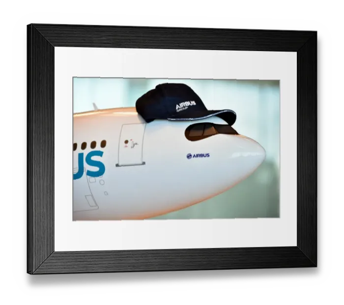 Framed Print : France-Aviation-Airbus