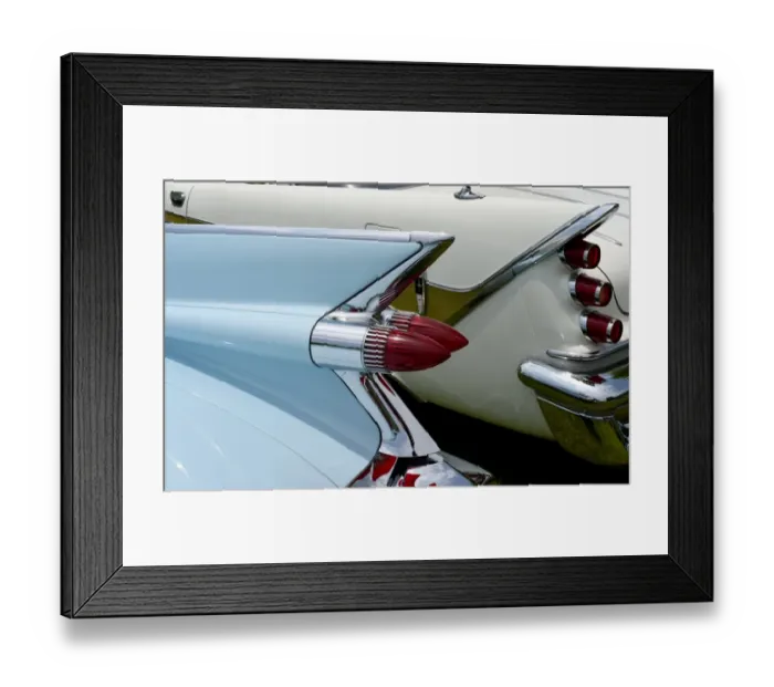Framed Print : Us-Classic Car - Cadillac - 1959