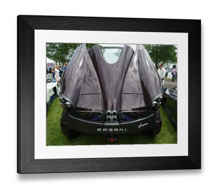 Framed Print : Us-Auto-Car - Pagani