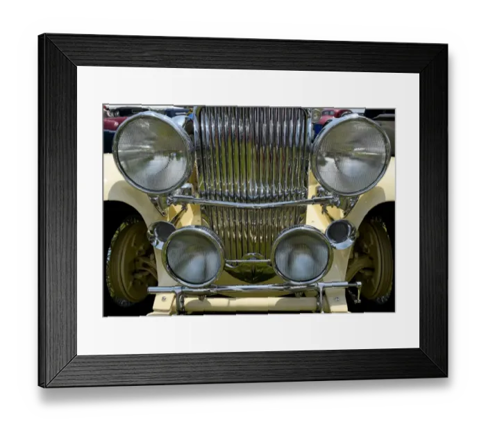 Framed Print : Us-Classic Car - Duesenberg Tourster-1931