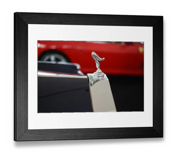 Framed Print : Us-Classic Car -Rolls-Royce-1961