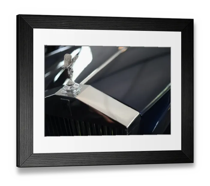 Framed Print : Us-Classic Car-Rolls-Royce