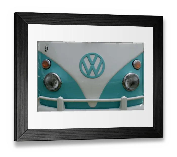 Framed Print : Us-Classic Car-Vw-1969 Framed Print : Us-Classic Car-Vw-1969