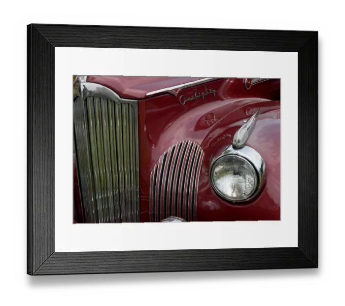Framed Print : Us-Classic Car - Packard Custom 180 Lebaron - 1941