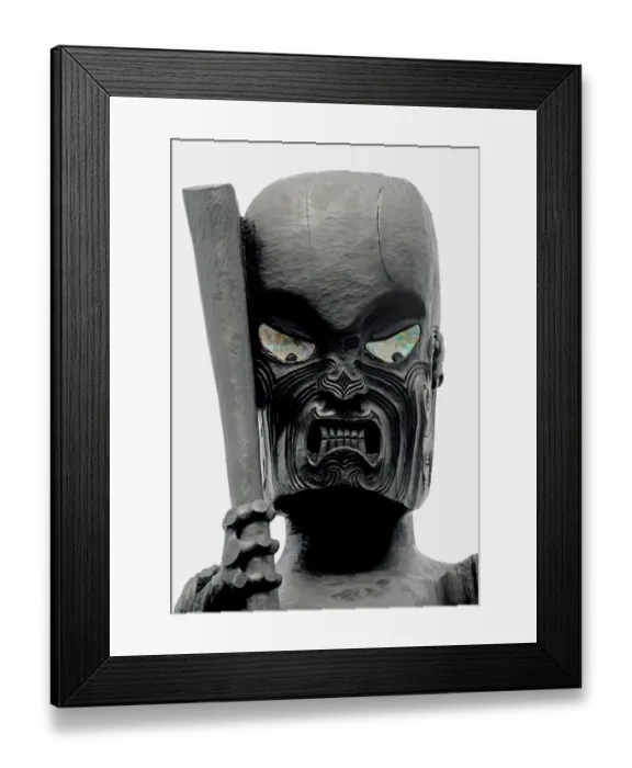 Framed Print : New Zealand-Auckland-Maori-Feature