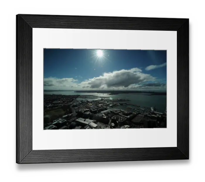 Framed Print : New Zealand-Auckland-View Framed Print : New Zealand-Auckland-View