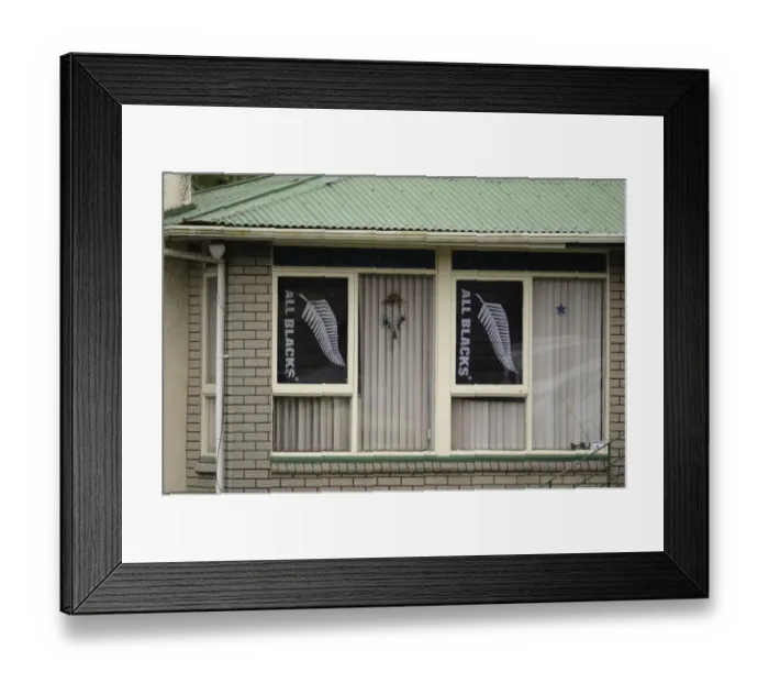 Framed Print : Rugbyu-Nz-All Blacks