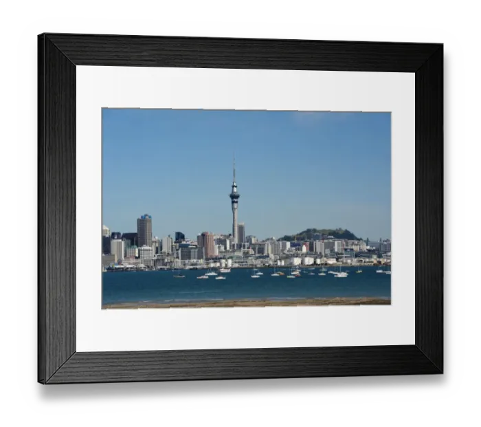 Framed Print : New Zealand-Auckland-Skyline