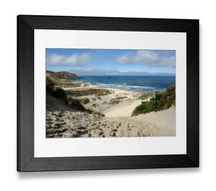 Framed Print : New Zealand-Nature-Beach Framed Print : New Zealand-Nature-Beach