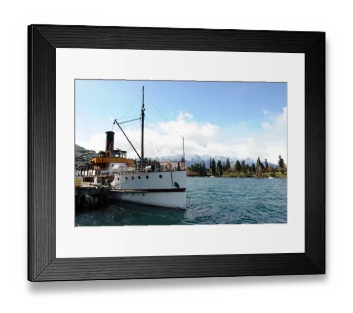 Framed Print : New Zealand-Feature-Lake Wakatipu