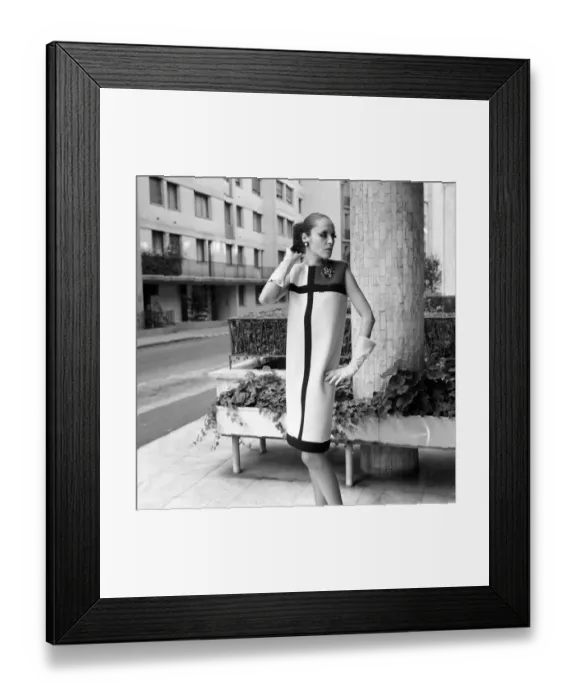 Framed Print : Fashion-Show-Ysl Framed Print : Fashion-Show-Ysl