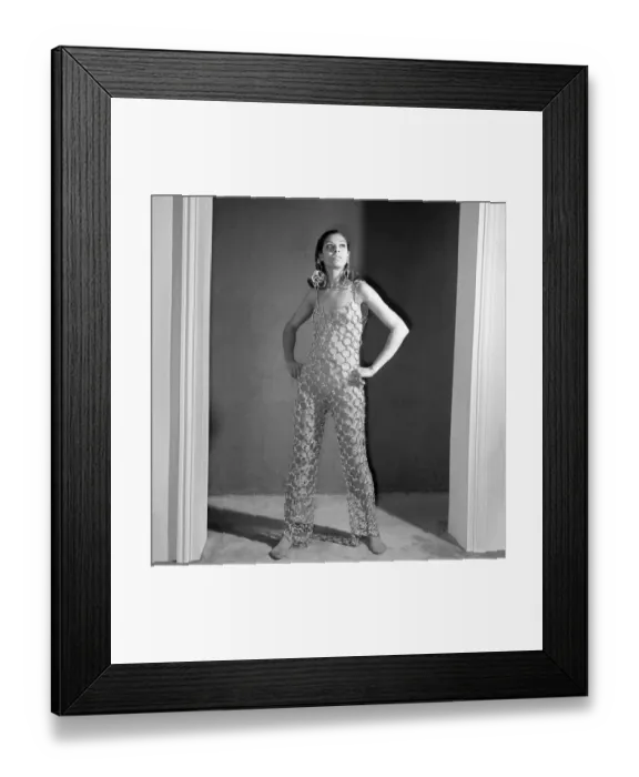 Framed Print : France-Mode-Heim-1968 Framed Print : France-Mode-Heim-1968