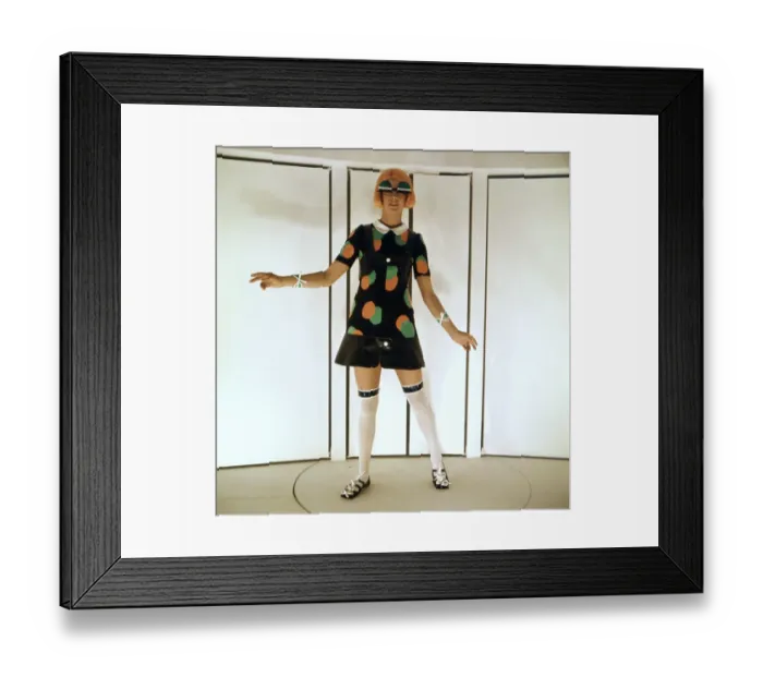 Framed Print : France-Fashion-Courreges Framed Print : France-Fashion-Courreges