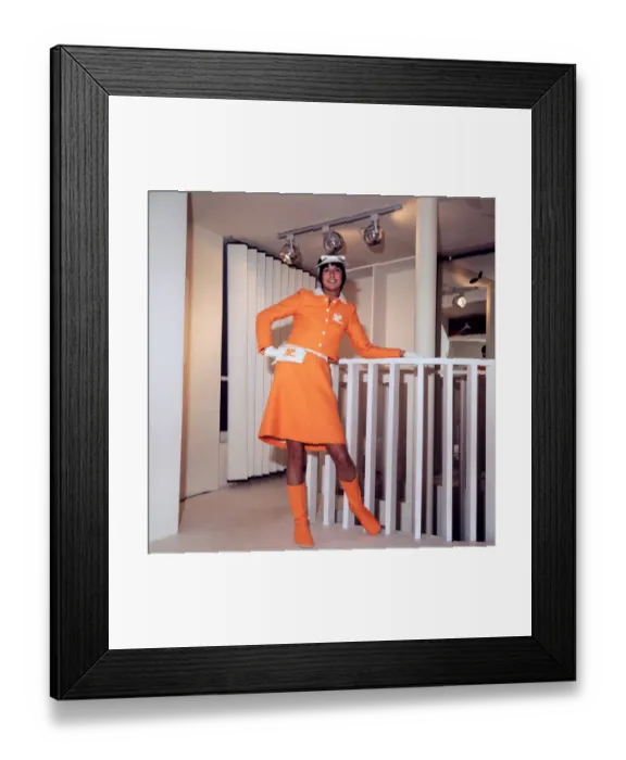 Framed Print : France-Fashion-Courrege Framed Print : France-Fashion-Courrege
