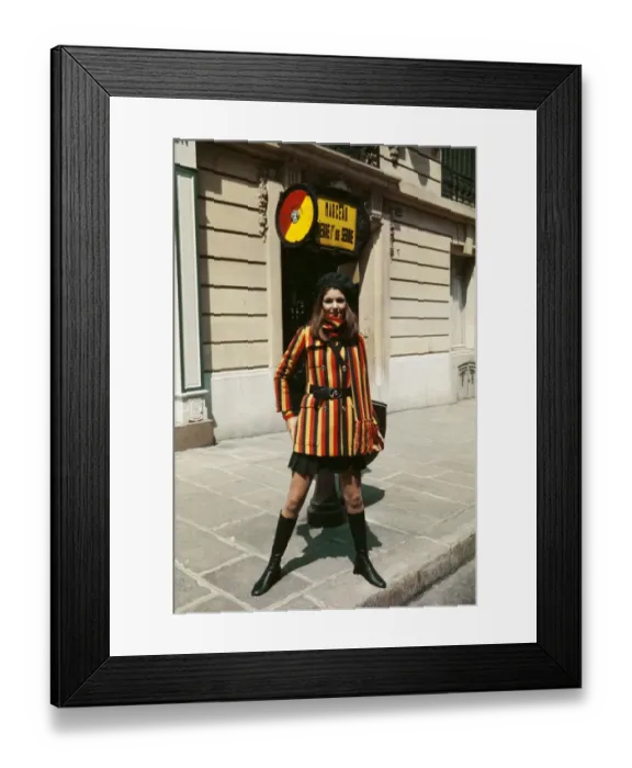 Framed Print : France-Fashion-Lapidus Framed Print : France-Fashion-Lapidus