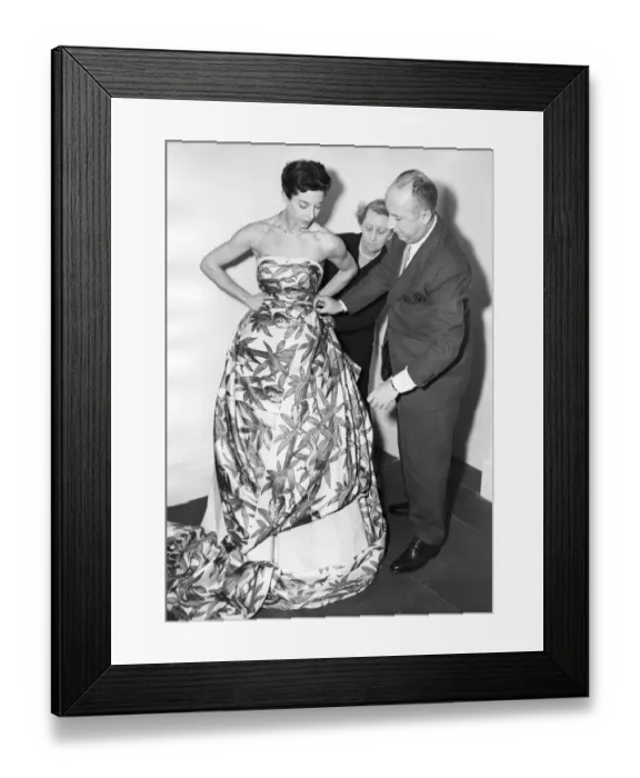 Framed Print : Christian Dior