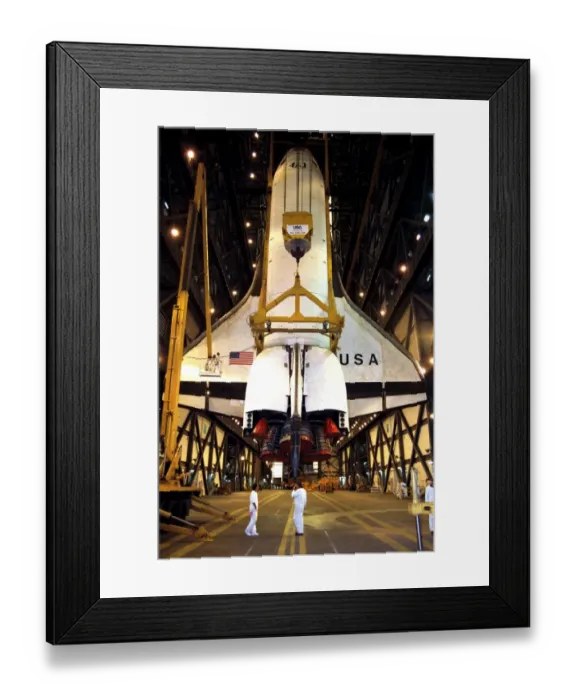 Framed Print : Us-Space Shuttle Columbia-Mission Sts-87