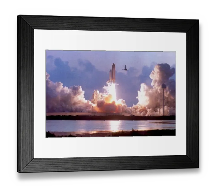 Framed Print : Us-Shuttle Launch Framed Print : Us-Shuttle Launch