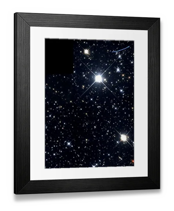 Framed Print : Us-Asteroid Streak Framed Print : Us-Asteroid Streak