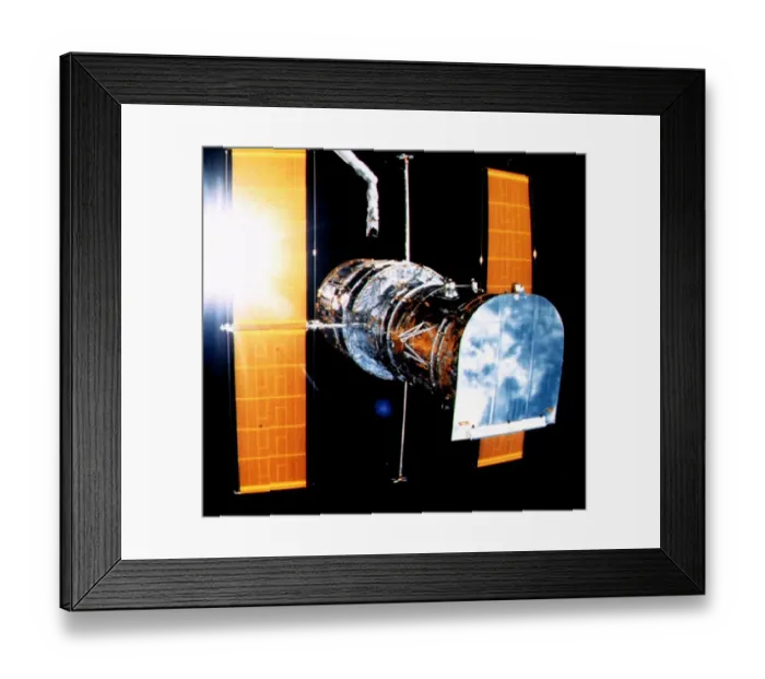 Framed Print : Us-Hubble Telescope