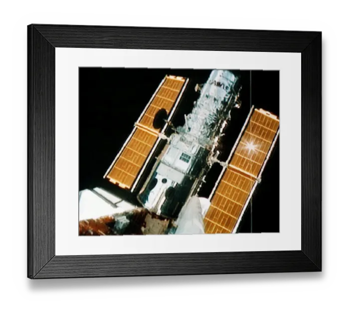 Framed Print : Us-Space-New Solar Panels Framed Print : Us-Space-New Solar Panels