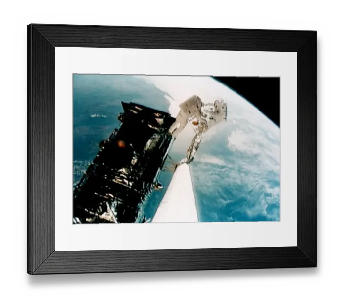Framed Print : Us-Space View of Mother Earth