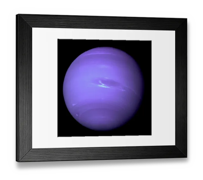 Framed Print : Us-Nasa-Neptune
