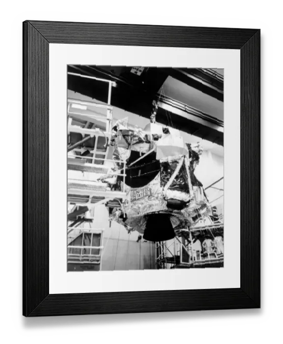 Framed Print : 313913-Usa-Space-Apollo Vi-Lunar Module Framed Print : 313913-Usa-Space-Apollo Vi-Lunar Module