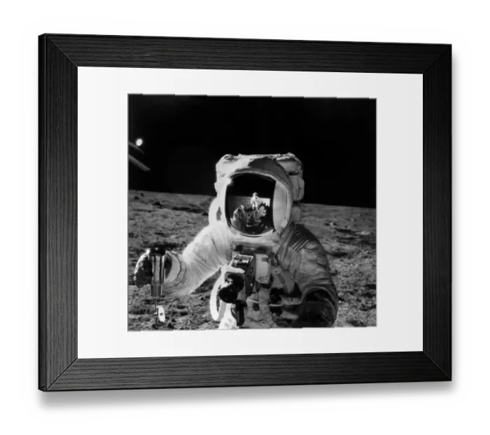 Framed Print : Us-Space-Moon-Apollo XII