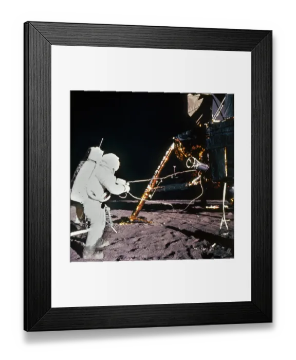 Framed Print : Us-Space-Moon-Apollo XII