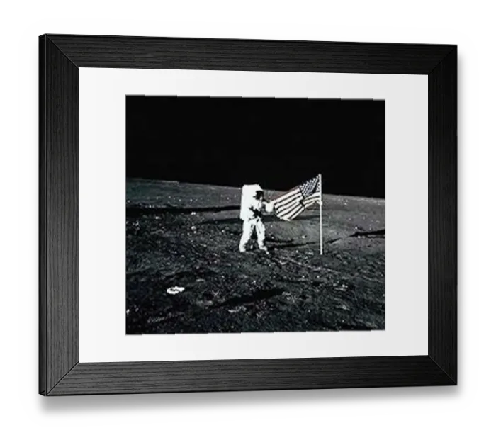 Framed Print : Us-Space-Moon-Apollo Xii-Conrad