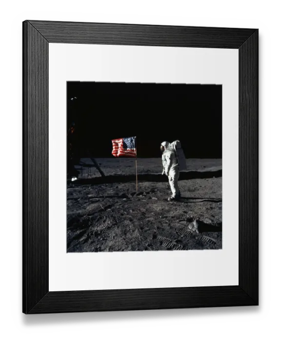 Framed Print : Files-Space-Us-History of Manned Space Flight-Apollo