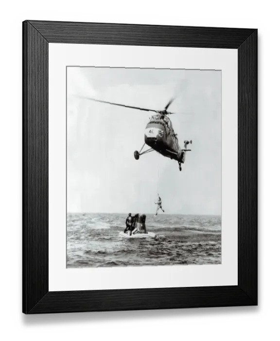 Framed Print : Us-Space-Glenn