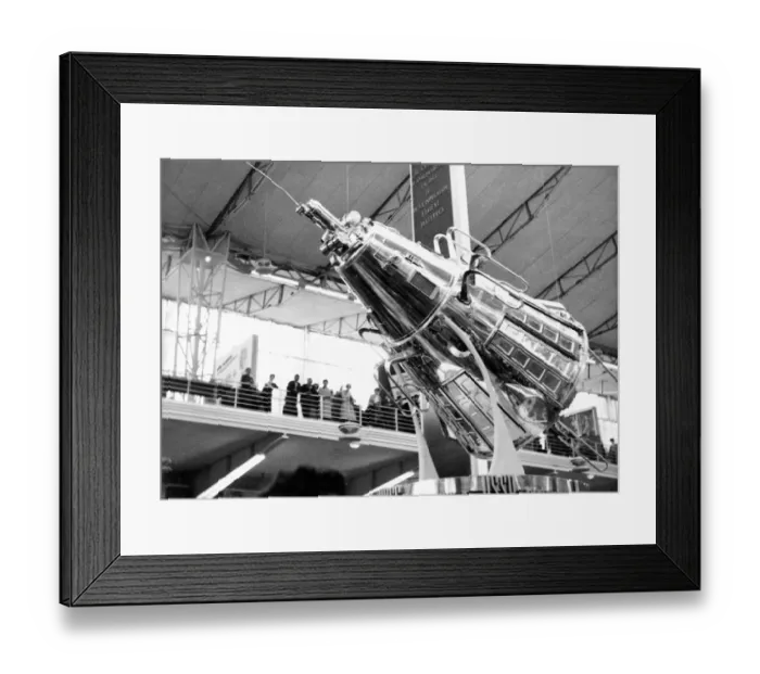Framed Print : Astronautics-Sputnik III