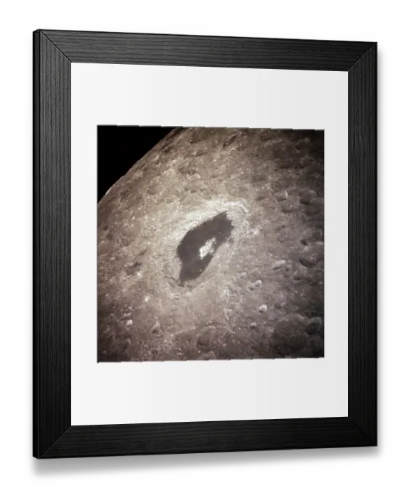 Framed Print : Us-Space-Apollo 13-Moon