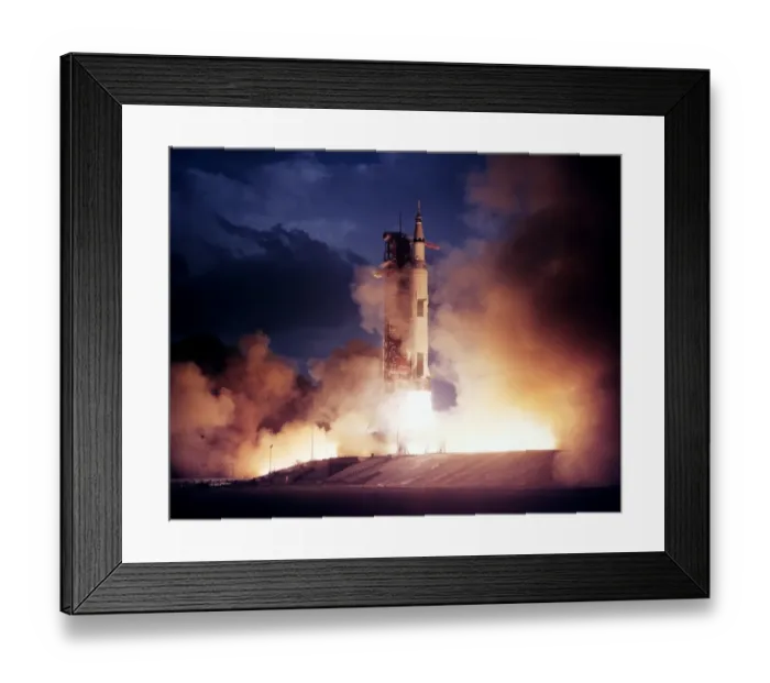 Framed Print : Us-Space-Apollo XIV