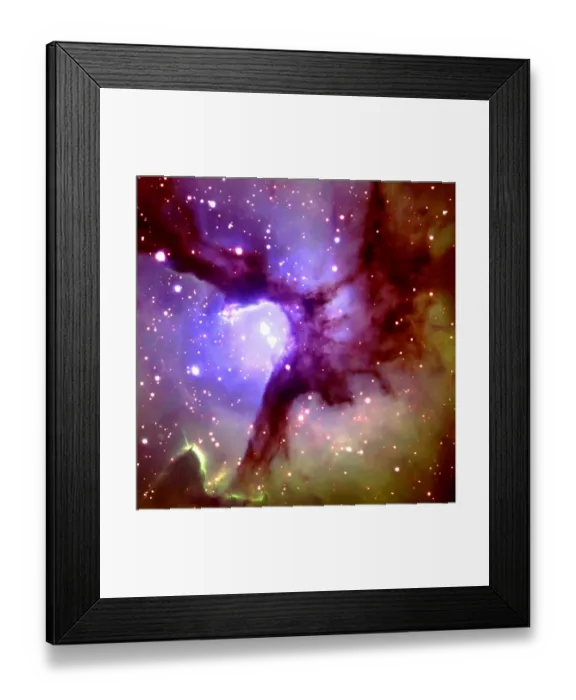 Framed Print : Space-Trifid Nebula Framed Print : Space-Trifid Nebula