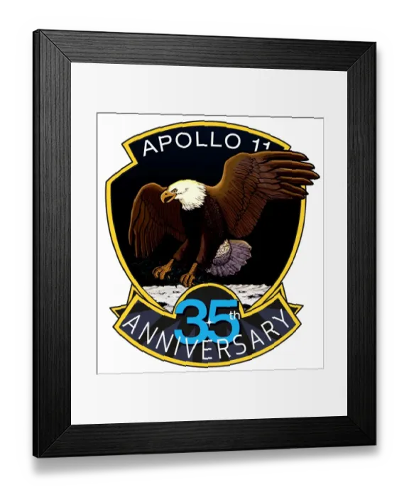 Framed Print : Us-Space-Apollo 11 Anniversary